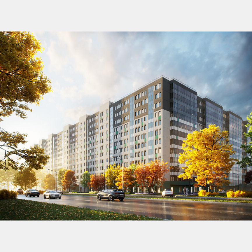 2-к. квартира, 58 м², 9/12 эт.