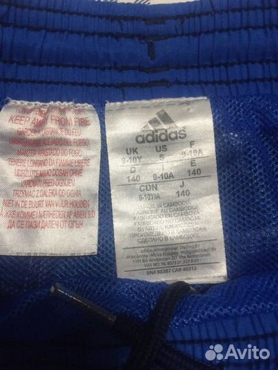 Шорты для мальчика Adidas р.140
