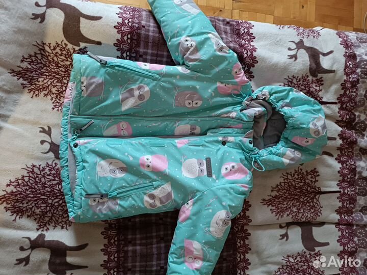 Костюм зимний для девочки 104-110