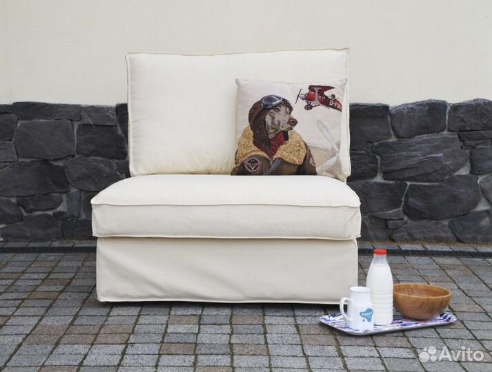 Новый чехол для кресла Кивик (икеа)