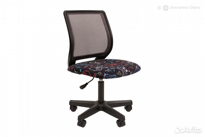 Кресло компьютерное детское Chairman Kids 112 blac