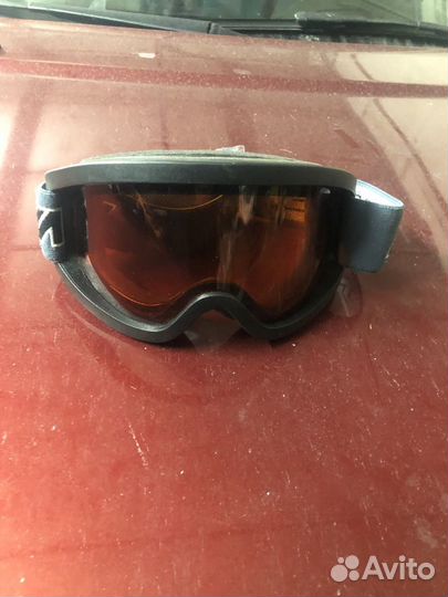 Горнолыжные очки, перчатки