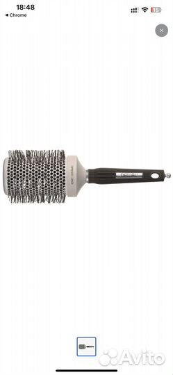 Расческа ionic ceramic dewal pro брашинг