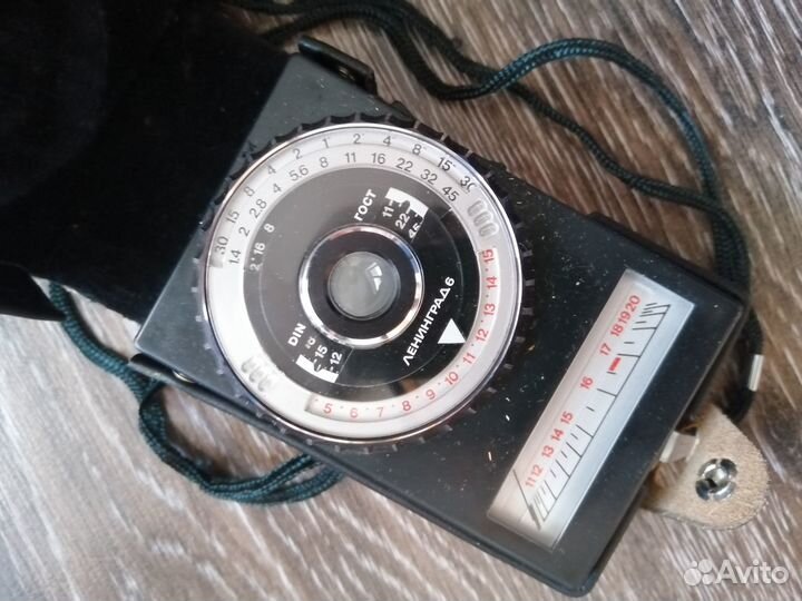 Фотоэкспонометр Ленинград 6