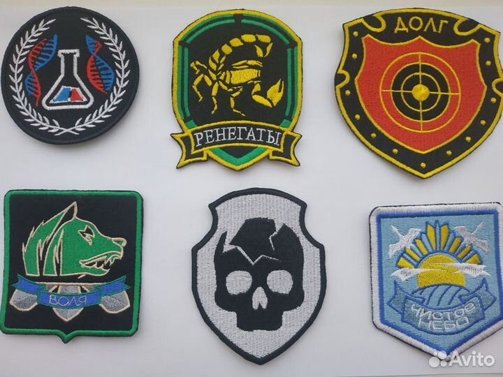 Нашивки Stalker полная коллекция