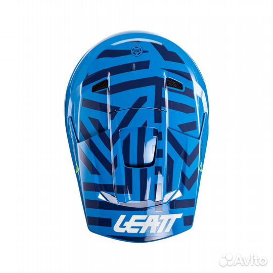 Мотошлем Leatt Moto 2.5 Helmet (Cyan, L, 2024 (10