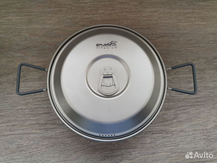 Кастрюля титановая 2.5 л Сплав
