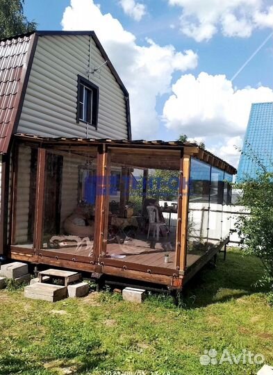 Мягкие окна для террас