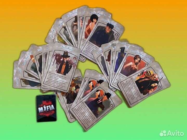 Настольная игра мафия