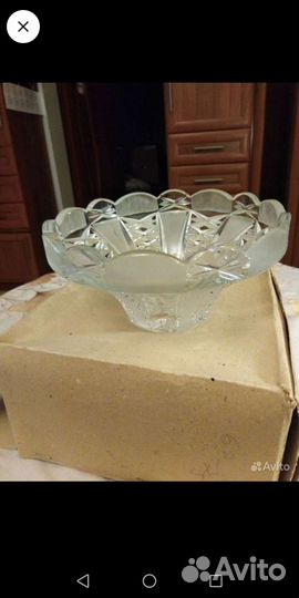 Хрустальная посуда СССР