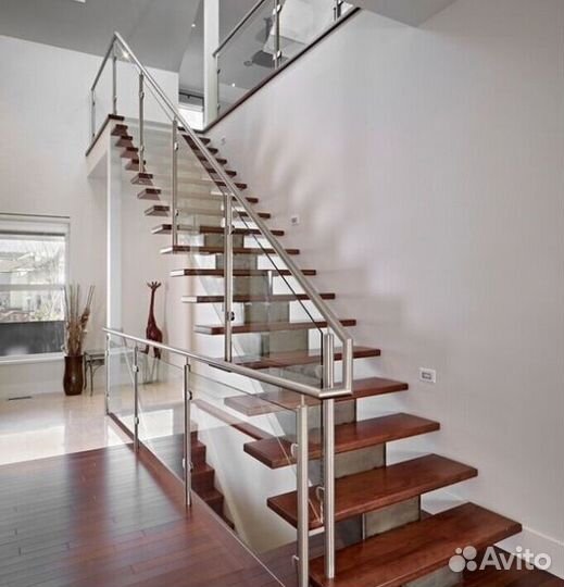 Каркас из метала Лестницы под Обшивку в Коттедж