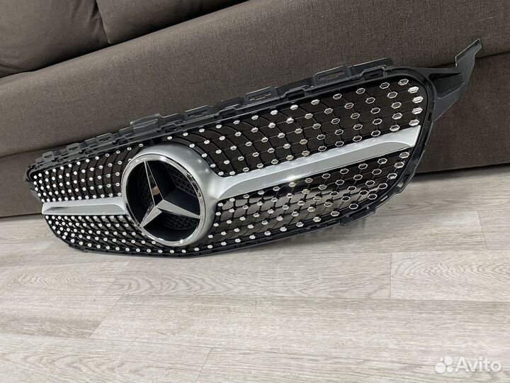 Решетка радиатора mercedes Mercedes W205 Diamond