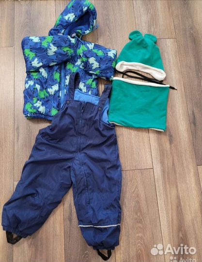 Костюм демисезонный на мальчика 86