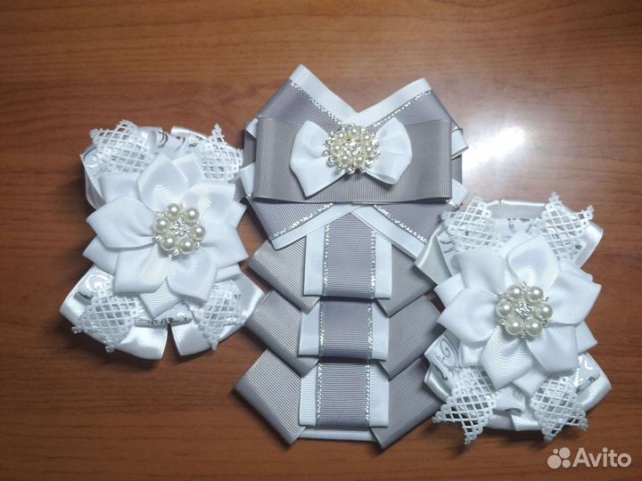 Набор Резинки и галстук ручной работы