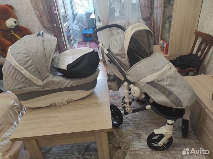 Коляска bebetto murano 2 в 1