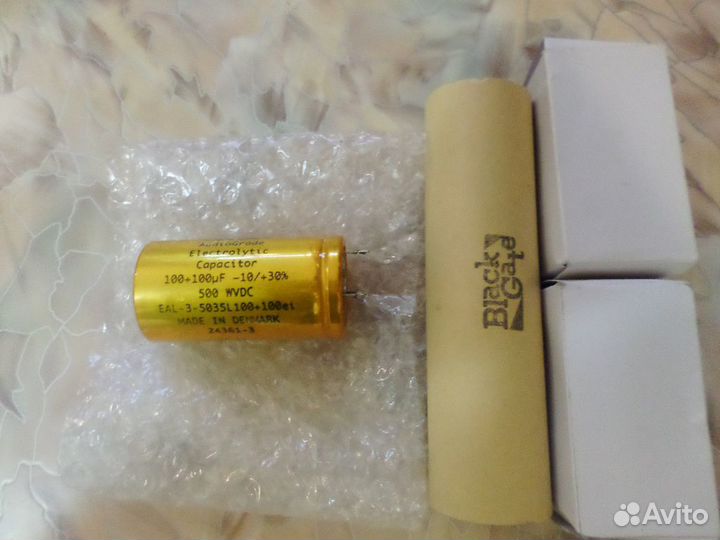 Электролитические конденсаторы jensen 100-100mf