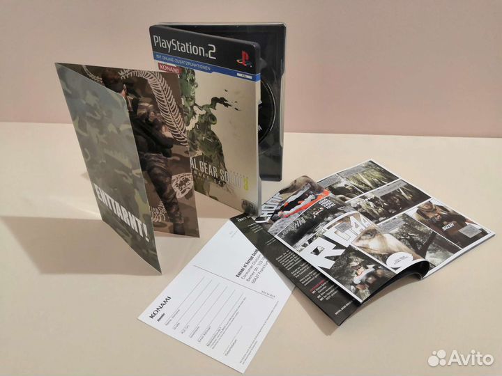 Metal gear solid 3 snake eater steelbook ps2
