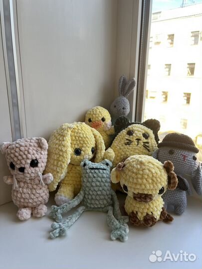 Вязанные игрушки ручной работы на заказ