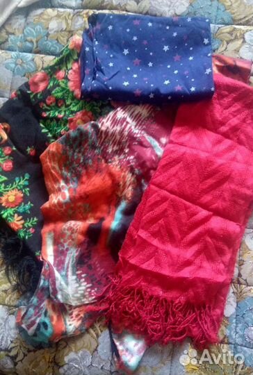 Платки, шарфы, полонтины