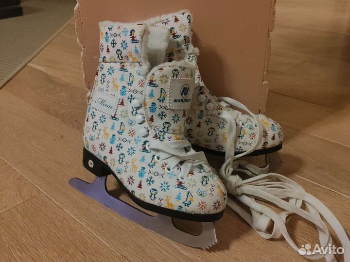 Коньки фигурные 28 размер