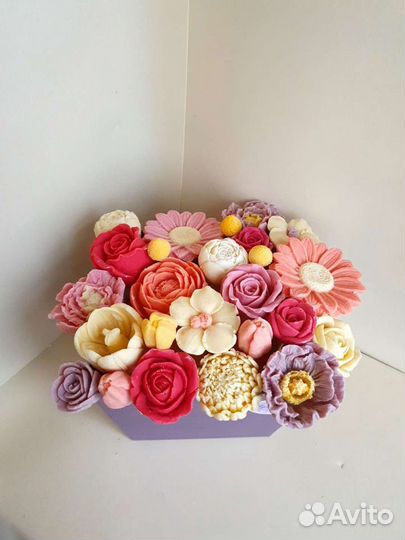 Шоколадные цветы