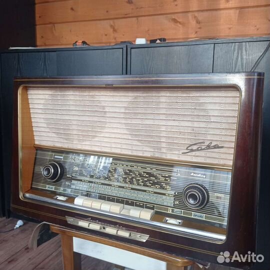 Ламповый радиоприемник saba с гарантией
