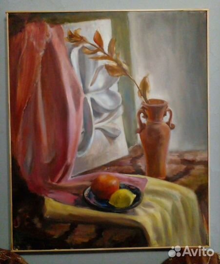 Картина маслом на холсте натюрморт