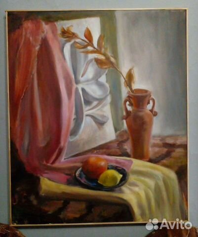 Картина маслом на холсте натюрморт