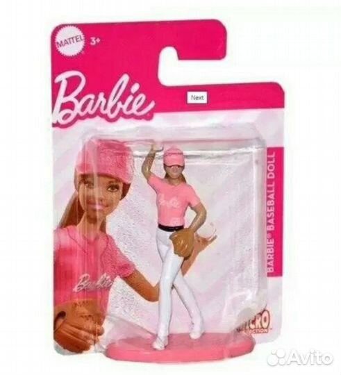 Подарочная спортивная фигурка Barbie Mattel