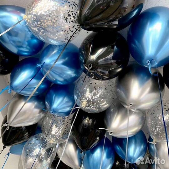 Воздушные шары под потолок