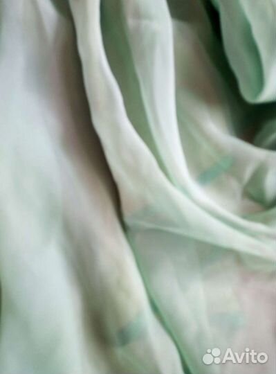 Ламбрекен зелёное салатный