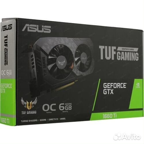 Видеокарта asus tuf gtx 1660 ti