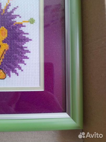 Картина вышитая крестом