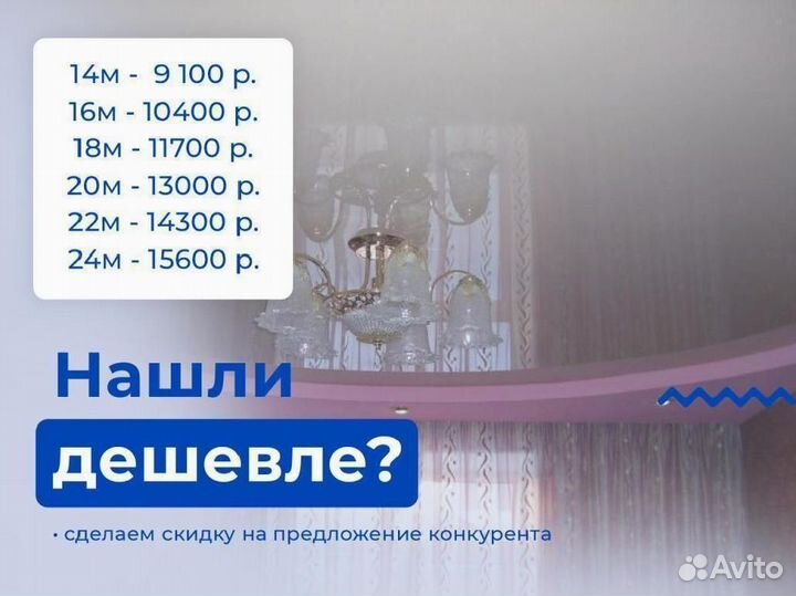 Натяжной потолок