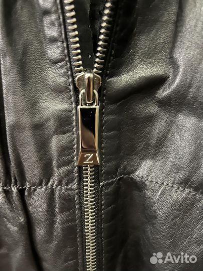 Кожаная куртка мужская