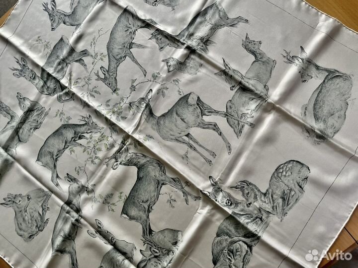 Шелковый платок hermes