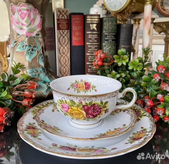 Трио чайное с розами Winterling