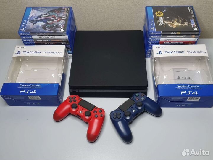 Sony PlayStation 4 slim 900 игр