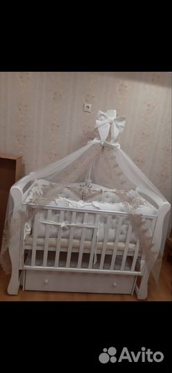 Комплект в кроватку, бортики