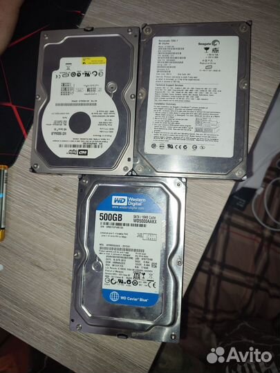 Жесткий диск на 500/350/160 гб