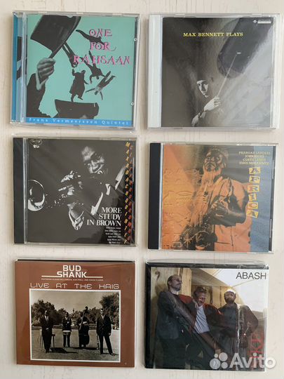 Cd диски фирменные Джаз