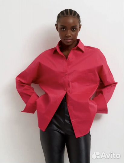 Рубашка женская оверсайз