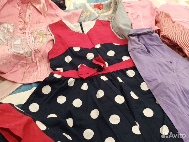 Большой пакет вещей для девочки до 3 лет