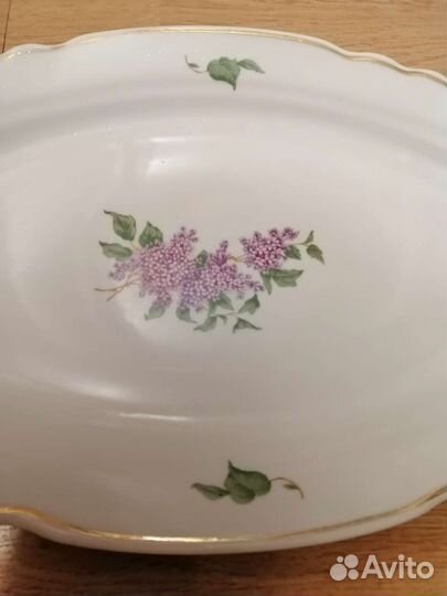 Блюдо фарфор времен СССР