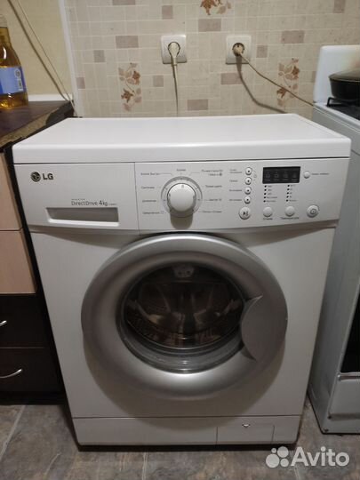 Стиральная машина LG на 4 кг узкая