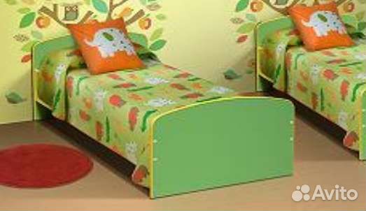 Кровать с матрасом новая 140х60 см