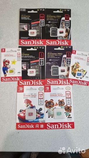 Оригинальные USB и карты памяти SanDisk