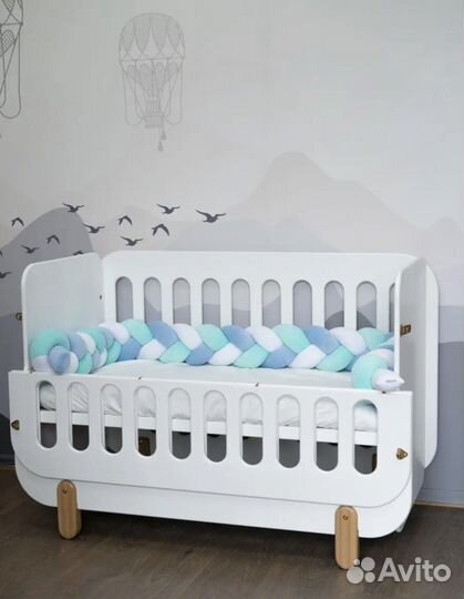 Бортик косичка