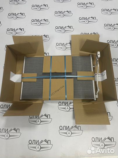 Радиатор кондиционера на Mercedes w221 w216