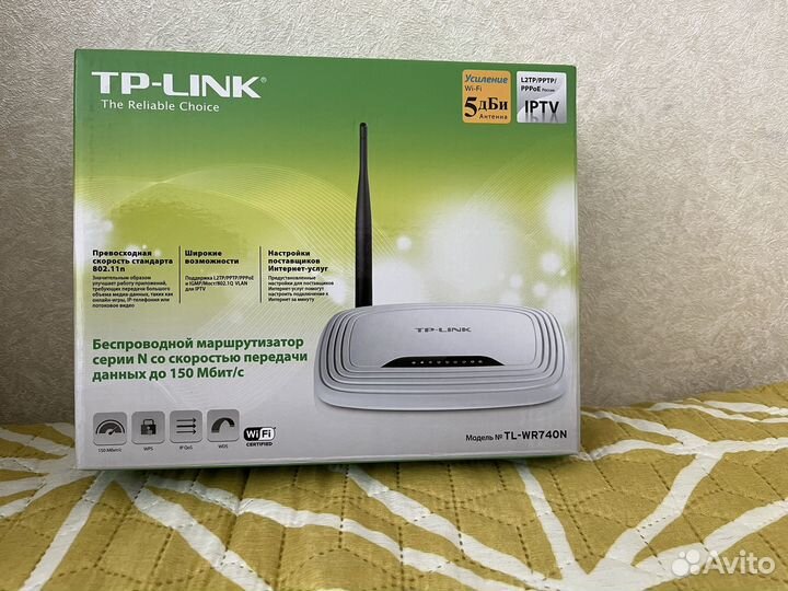 Роутер TP link модель TL-WR740N